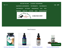 Tablet Screenshot of abetterwaypetcare.com